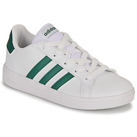 Sko Børn Lave sneakers Adidas Sportswear GRAND COURT 2.0 K Hvid / Grøn