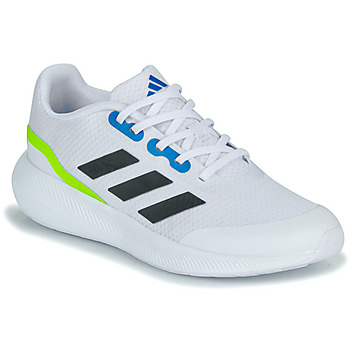 Sko Dreng Lave sneakers Adidas Sportswear RUNFALCON 3.0 K Hvid / Gul