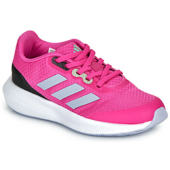 Sko Pige Lave sneakers Adidas Sportswear RUNFALCON 3.0 K Pink / Hvid