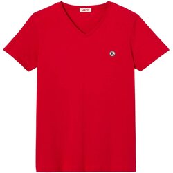 textil Herre T-shirts m. korte ærmer JOTT BENITO Rød