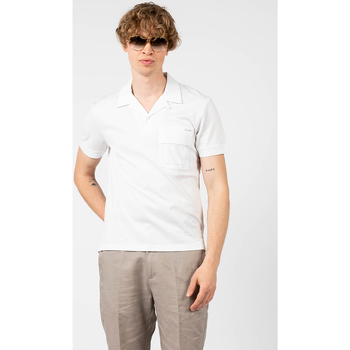 textil Herre Polo-t-shirts m. korte ærmer Antony Morato MMKS02130-FA100083 Hvid