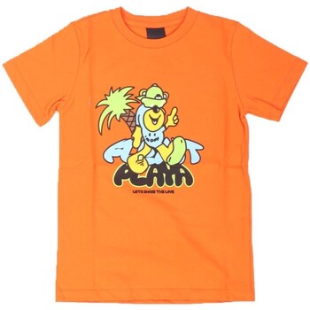 textil Børn T-shirts m. korte ærmer Imomi SS23IK022 Orange