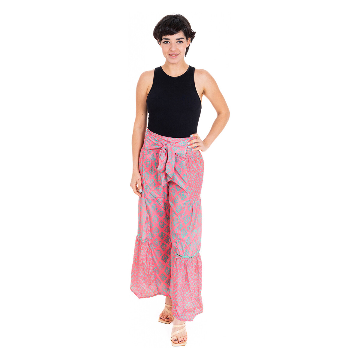 textil Dame Bukser Isla Bonita By Sigris Bukser Pink