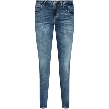 textil Dame Smalle jeans Guess W2YAJ2 D4Q02 Blå