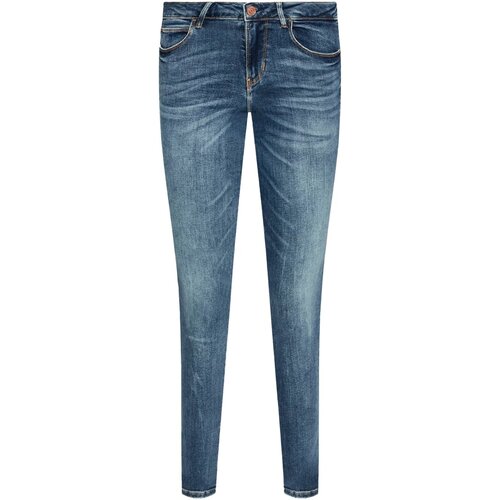 textil Dame Smalle jeans Guess W2YAJ2 D4Q02 Blå