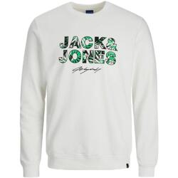 textil Dreng Sweatshirts Jack & Jones  Hvid