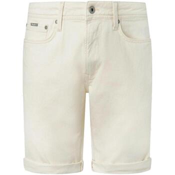 textil Herre Shorts Pepe jeans  Hvid