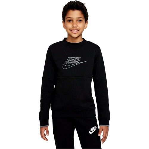 textil Dreng Sweatshirts Nike SUDADERA  DQ8819 Sort