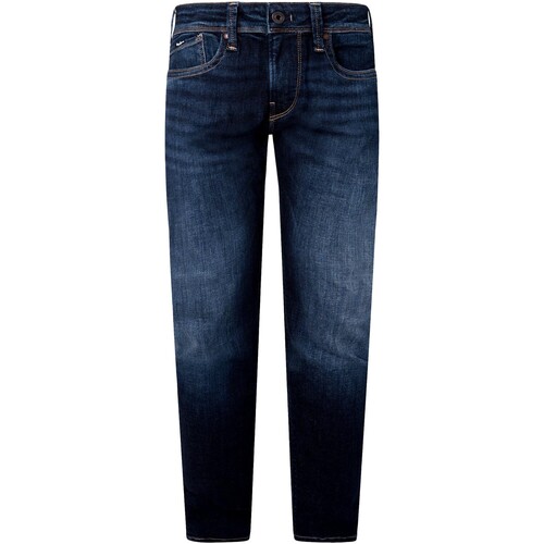 textil Herre Bukser Pepe jeans VAQUERO SLIM FIT HOMBRE   PM206322 Blå