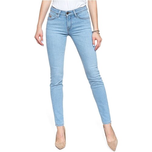 textil Dame Smalle jeans Lee L30WROWJ SCARLETT Blå