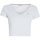textil Dame T-shirts & poloer Tommy Jeans DW0DW14877 Hvid