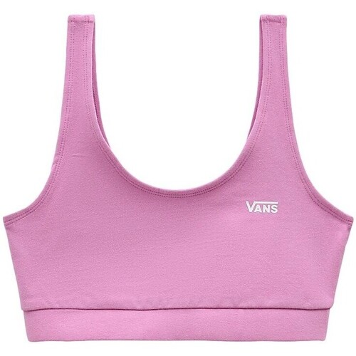 textil Dame T-shirts & poloer Vans TOP ROSA  BRALETTE FLYING V VN0A7PNCBLH1 Pink