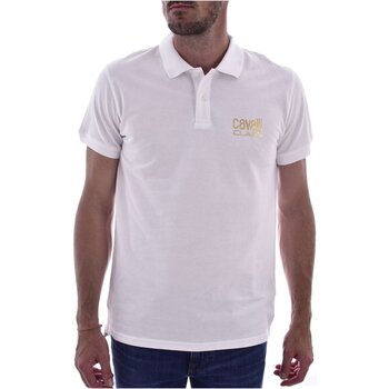 textil Herre T-shirts & poloer Roberto Cavalli QXH01F KB002 Hvid