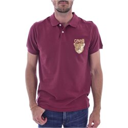 textil Herre T-shirts & poloer Roberto Cavalli QXH01G KB002 Rød