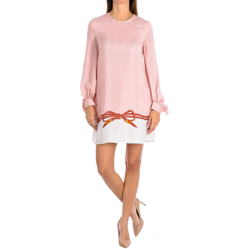 textil Dame Korte kjoler Emporio Armani 1NA51T12516-013 Pink