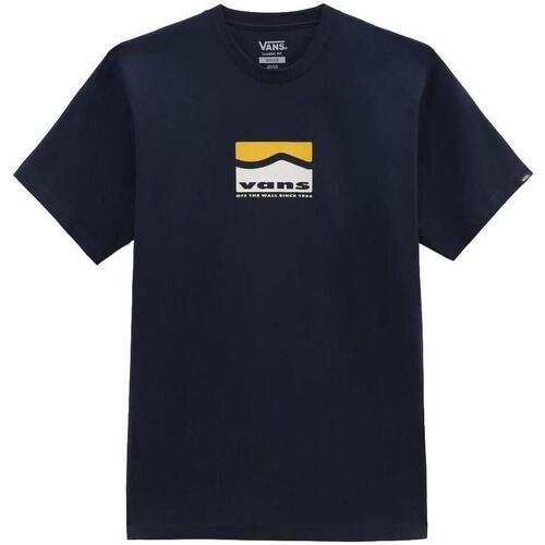 textil Herre T-shirts m. korte ærmer Vans  Blå