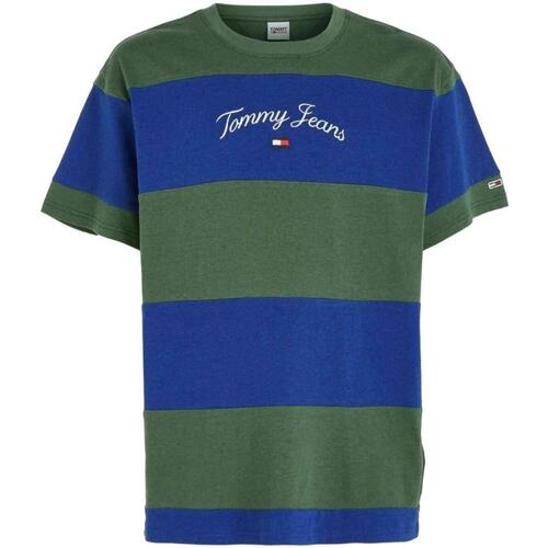 textil Herre T-shirts m. korte ærmer Tommy Hilfiger  Flerfarvet
