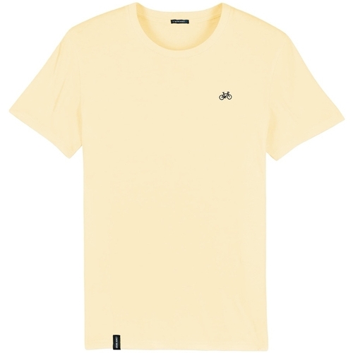 textil Herre T-shirts & poloer Organic Monkey T-Shirt Dutch Car - Yellow Gul