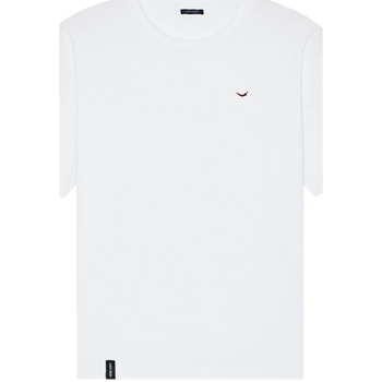 textil Herre T-shirts & poloer Organic Monkey T-Shirt Red Hot - White Hvid