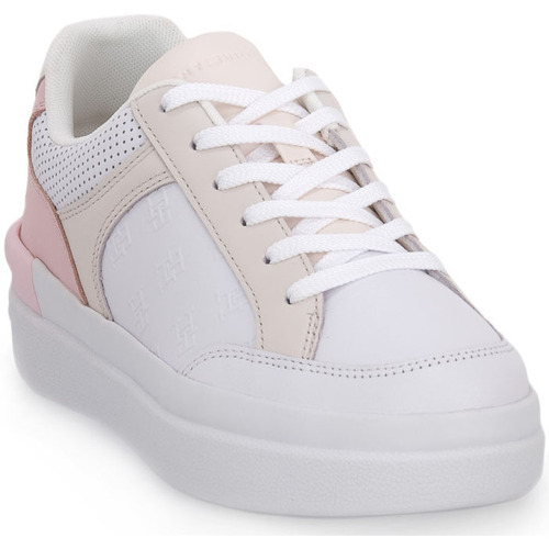 Sko Dame Sneakers Tommy Hilfiger TH2 EMBOSSED COURT Pink