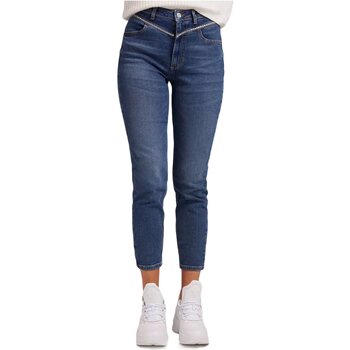 textil Dame Lige jeans Guess W1PA54 D4PB9 Blå