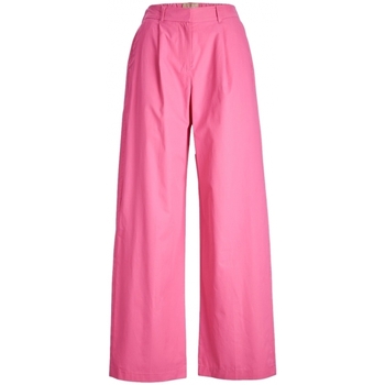 textil Dame Bukser Jjxx Pants Vigga Wide - Carmine Rose Pink