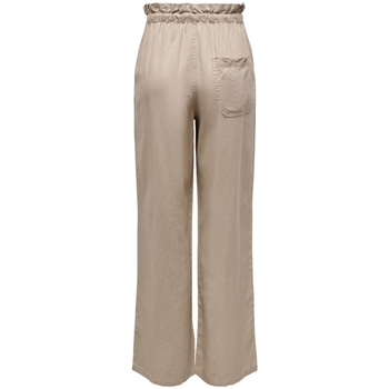 Only Pants Caro Wide  - Oxford Tan Beige