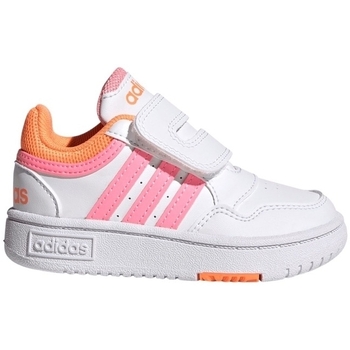 Sko Børn Sneakers adidas Originals Baby Hoops 3.0 CF I H03859 Hvid
