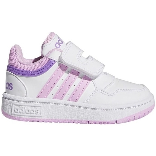 Sko Børn Sneakers adidas Originals Baby Hoops 3.0 CF I IF7734 Hvid