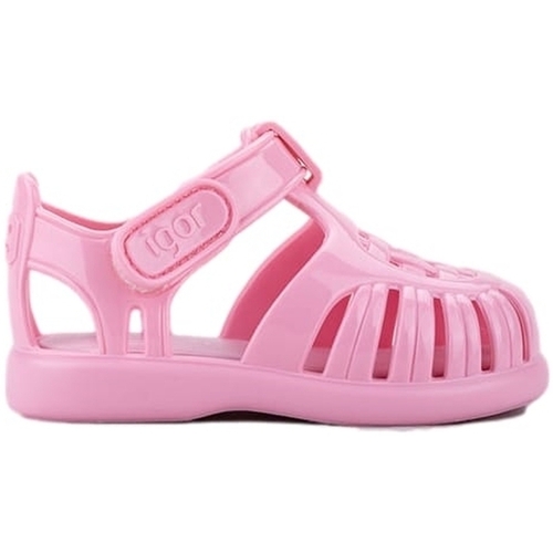 Sko Børn Sandaler IGOR Baby Sandals Tobby Gloss - Pink Pink