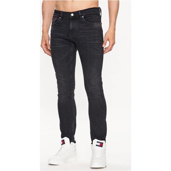 textil Herre Jeans - skinny Tommy Jeans DM0DM16641 Sort