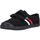 Sko Sneakers Kawasaki Retro Shoe W/velcro K204505-ES 1001S Black Solid Sort