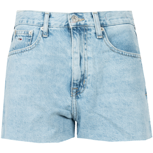 textil Dame Shorts Tommy Hilfiger DW0DW12458 | Hotpant Blå