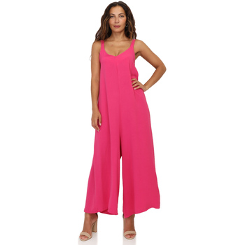 textil Dame Buksedragter / Overalls La Modeuse 67354_P156402 Pink