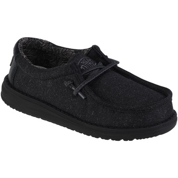 Sko Dreng Lave sneakers Hey Dude Wally Youth Basic Sort