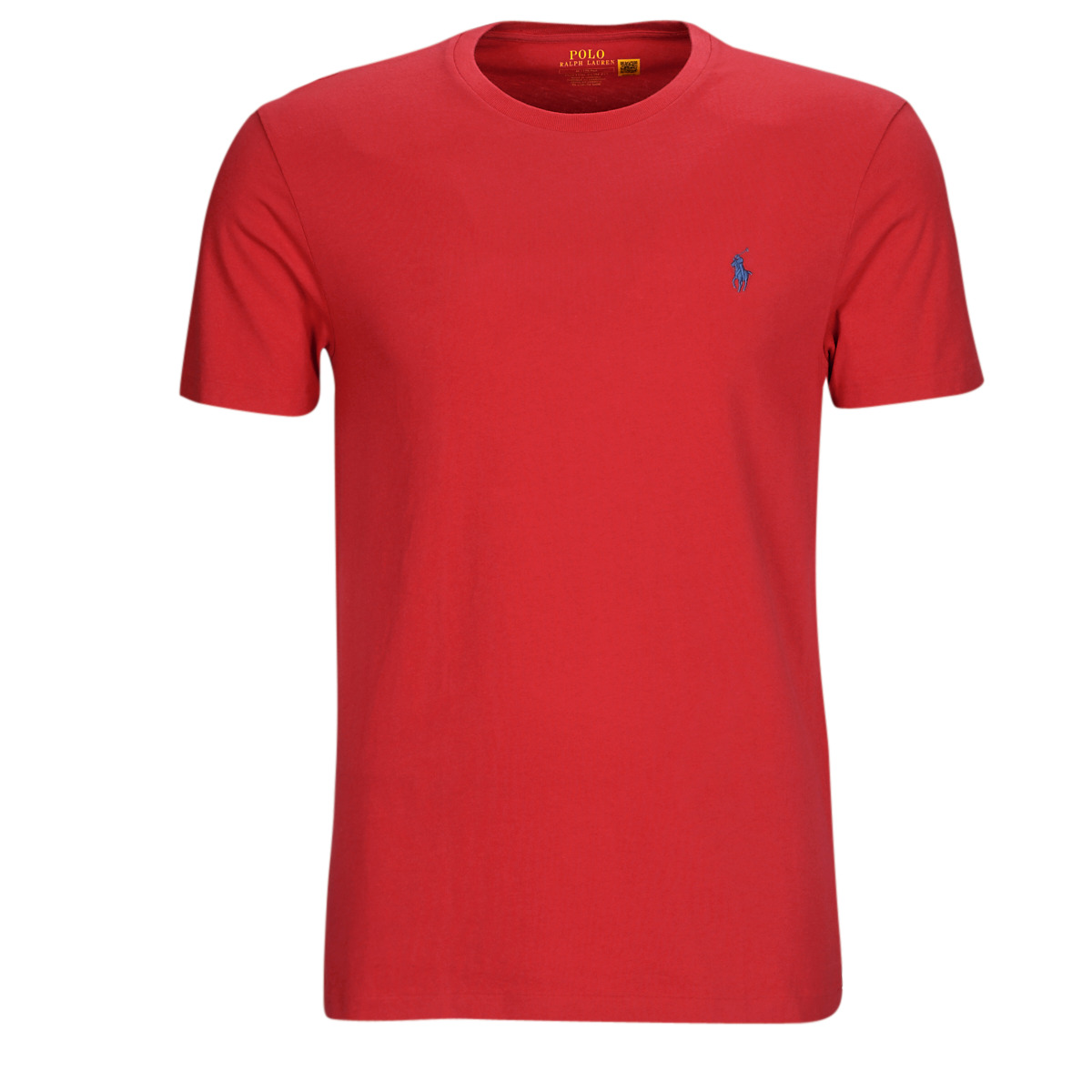 textil Herre T-shirts m. korte ærmer Polo Ralph Lauren T-SHIRT AJUSTE EN COTON Rød