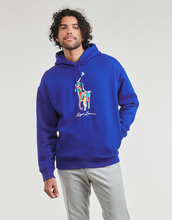 textil Herre Sweatshirts Polo Ralph Lauren SWEATSHIRT BIG POLO PLAYER Blå / Royal / Safir / Stjerne