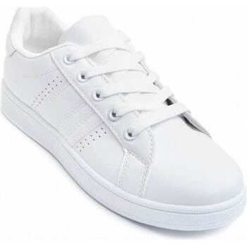 Sko Dame Lave sneakers Leindia 83135 Hvid