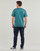 textil Herre T-shirts m. korte ærmer Lacoste TH7411 Blå