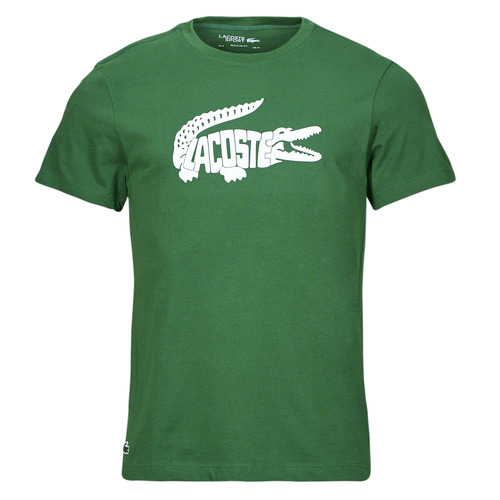 textil Herre T-shirts m. korte ærmer Lacoste TH8937 Grøn