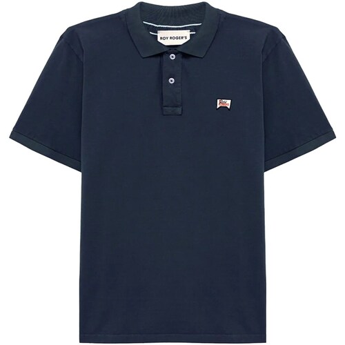 textil Herre Polo-t-shirts m. korte ærmer Roy Rogers P23RRU190CD76XXXX Blå