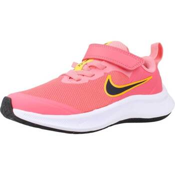 Sko Pige Lave sneakers Nike STAR RUNNER 3 LITTLE KI Pink