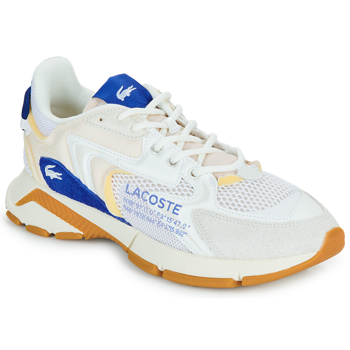 Sko Herre Lave sneakers Lacoste L003 NEO Hvid / Blå