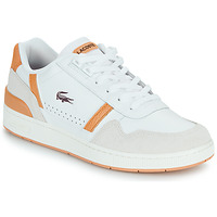 Sko Herre Lave sneakers Lacoste T-CLIP Hvid / Beige