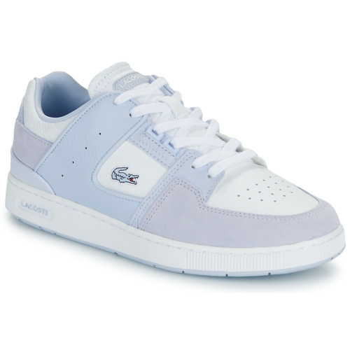 Sko Dame Lave sneakers Lacoste COURT CAGE Hvid / Blå