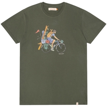 textil Herre T-shirts & poloer Revolution Regular T-Shirt 1333 CYC - Army Grøn