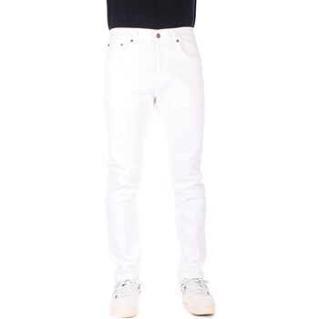 textil Herre Smalle jeans Dondup UP576 BS0033 DR4 Hvid