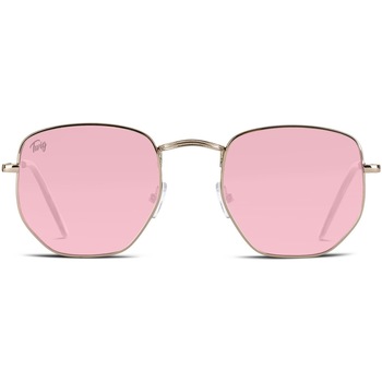 Ure & Smykker Solbriller Twig ROQUE Pink