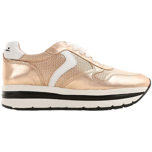 Sko Dame Sneakers Voile Blanche 0012013508 Guld