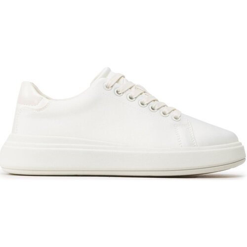 Sko Dame Sneakers Calvin Klein Jeans HW0HW01426 Hvid